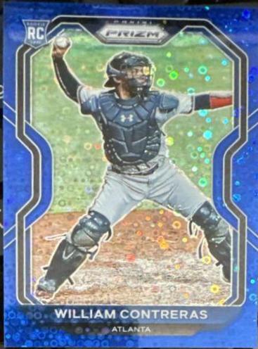 William Contreras [Blue Donut Circles Prizm] #105