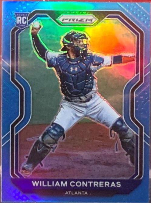 William Contreras [Blue Wave Prizm] #105
