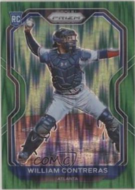 William Contreras [Forest Green Flash Prizm] #105