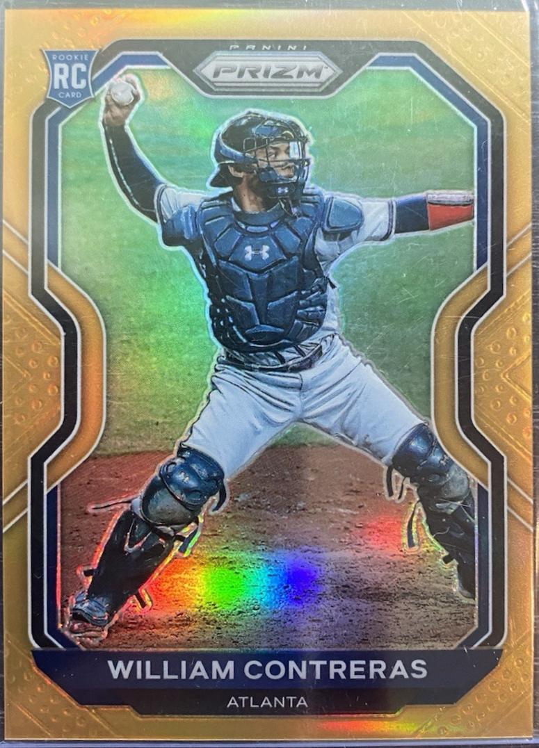 William Contreras [Neon Orange Prizm] #105