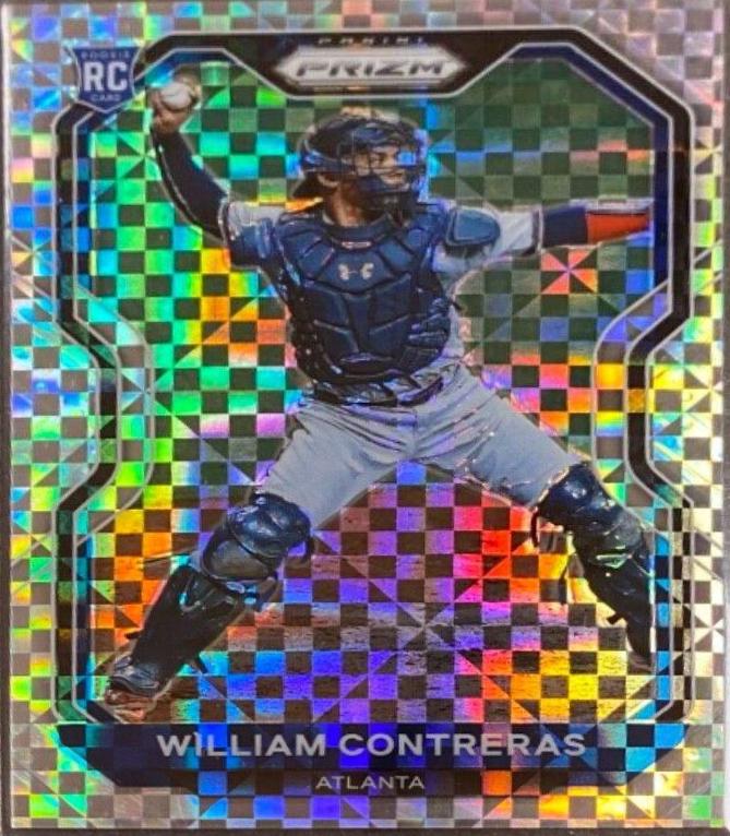 William Contreras [Power Plaid Prizm] #105