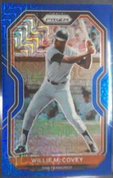 Willie McCovey [Blue Mojo Prizm] #154