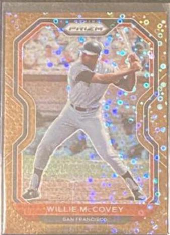 Willie McCovey [Bronze Donut Circles Prizm] #154