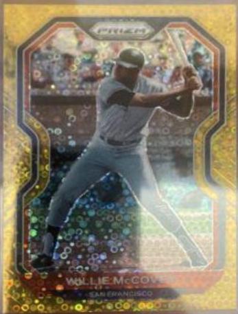 Willie McCovey [Gold Donut Circles Prizm] #154