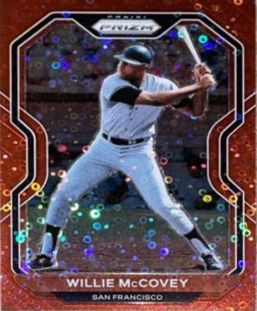 Willie McCovey [Red Donut Circles Prizm] #154