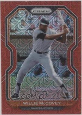 Willie McCovey [Red Mojo Prizm] #154