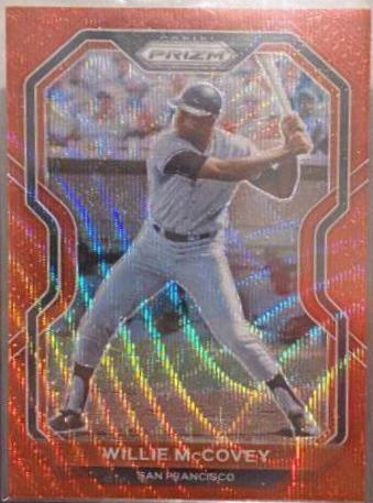 Willie McCovey [Red Wave Prizm] #154