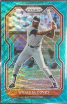Willie McCovey [Teal Wave Prizm] #154