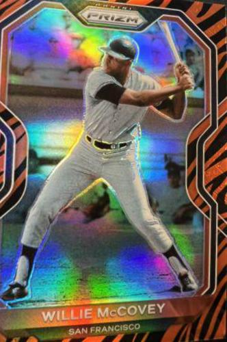 Willie McCovey [Tiger Stripes Prizm] #154