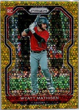 Wyatt Mathisen [Gold Donut Circles Prizm] #84