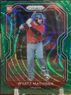 Wyatt Mathisen [Green Wave Prizm] #84