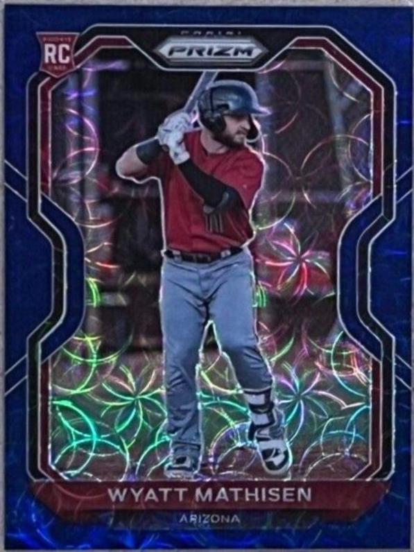 Wyatt Mathisen [Navy Blue Kaleidoscope Prizm] #84