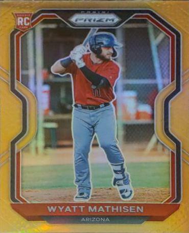 Wyatt Mathisen [Neon Orange Prizm] #84