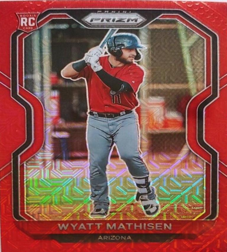 Wyatt Mathisen [Red Mojo Prizm] #84