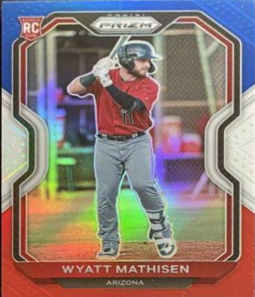 Wyatt Mathisen [Red, White, and Blue Prizm] #84