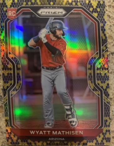 Wyatt Mathisen [Snake Skin Prizm] #84