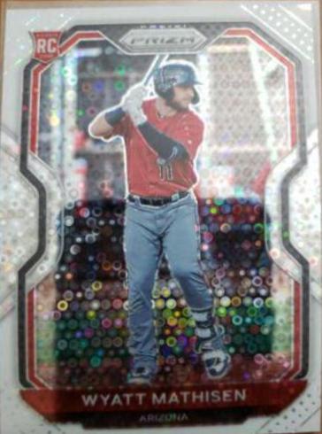 Wyatt Mathisen [White Donut Circles Prizm] #84