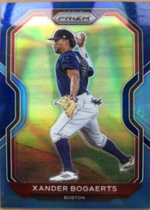 Xander Bogaerts [Blue Prizm] #215