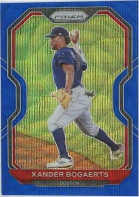 Xander Bogaerts [Blue Wave Prizm] #215