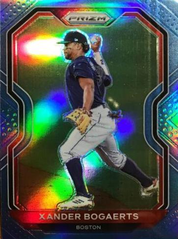Xander Bogaerts [Carolina Blue Prizm] #215