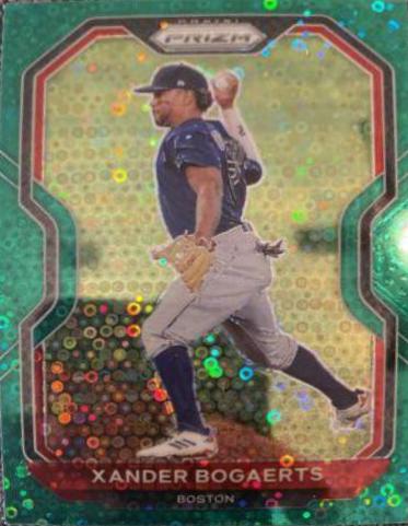 Xander Bogaerts [Green Donut Circles Prizm] #215