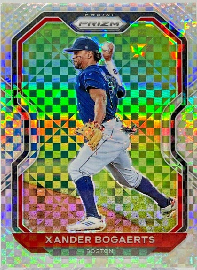Xander Bogaerts [Power Plaid Prizm] #215