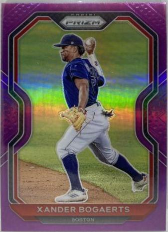 Xander Bogaerts [Purple Prizm] #215