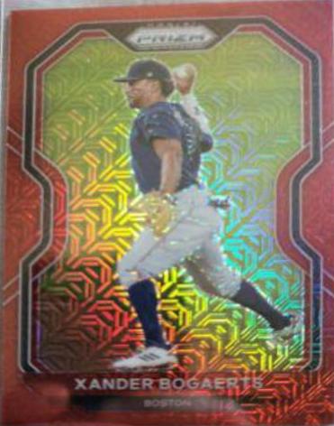 Xander Bogaerts [Red Mojo Prizm] #215