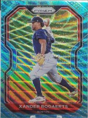 Xander Bogaerts [Teal Wave Prizm] #215