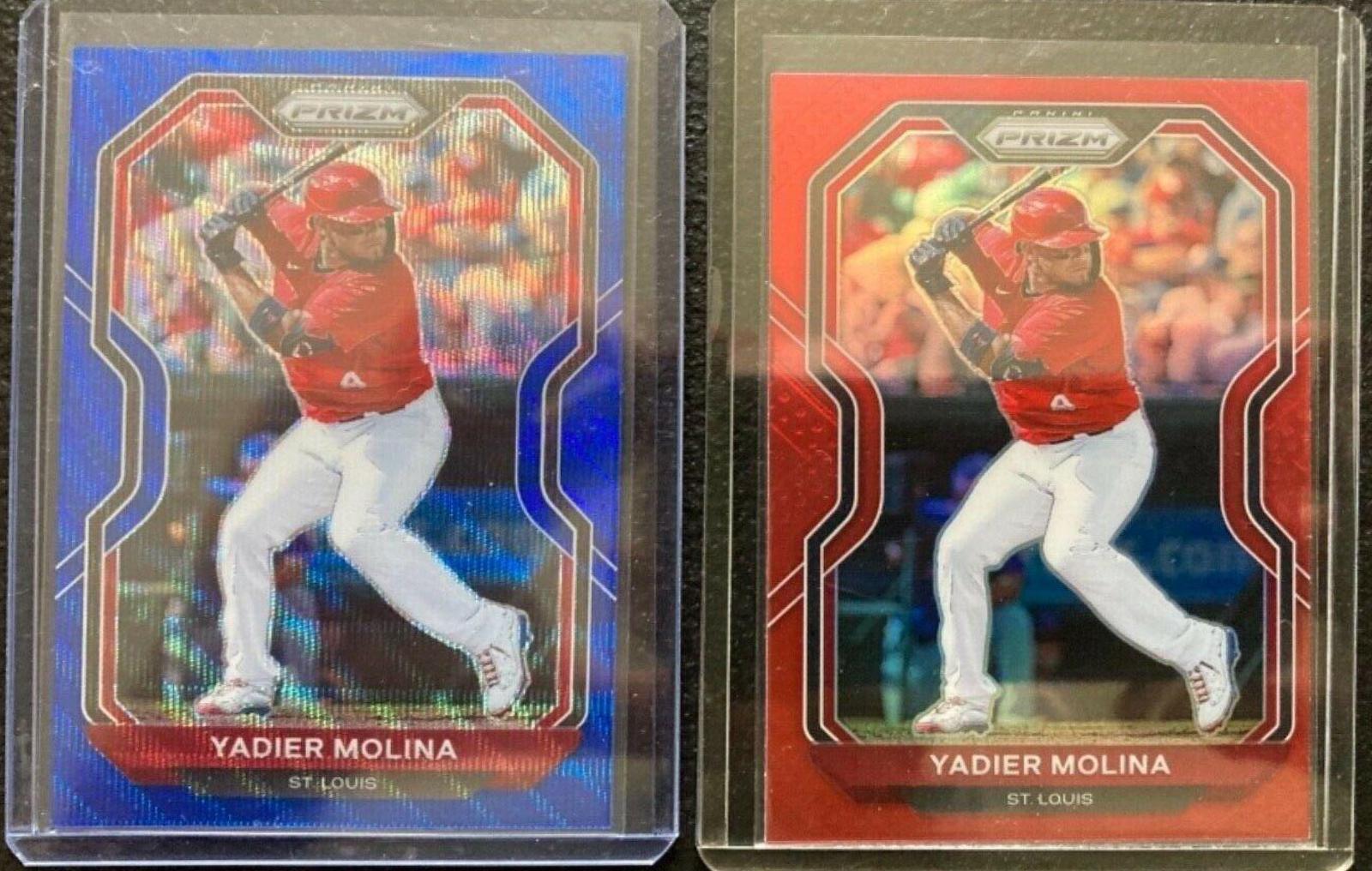 Yadier Molina [Blue Wave Prizm] #223