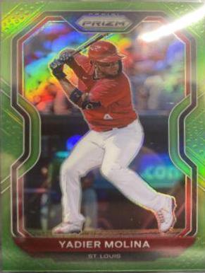 Yadier Molina [Lime Green Prizm] #223