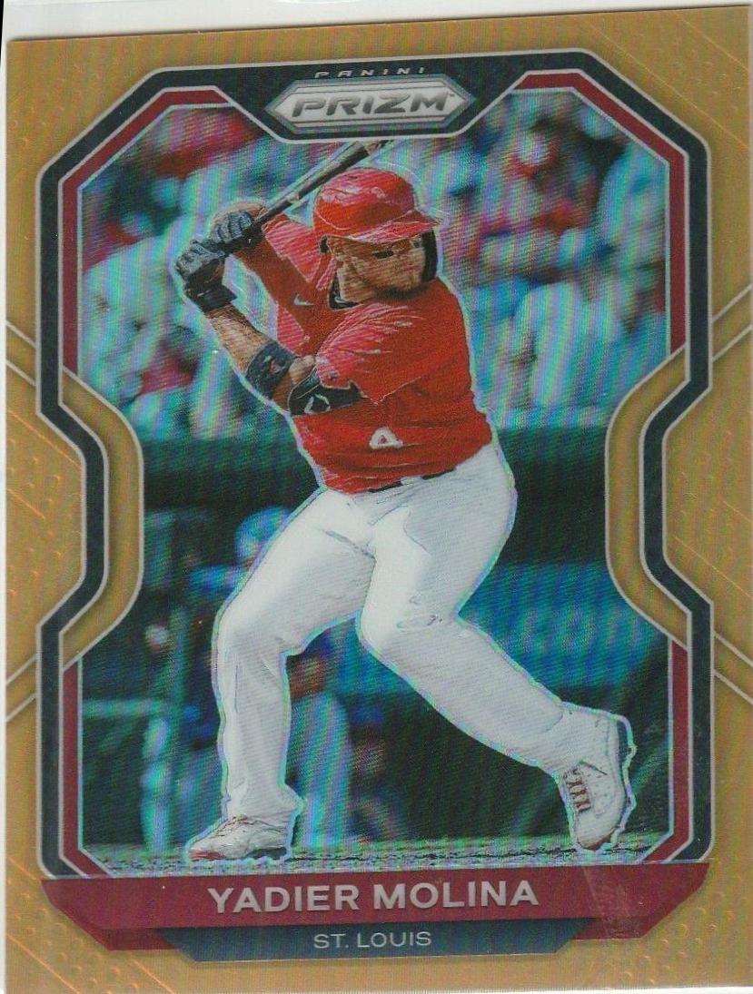 Yadier Molina [Neon Orange Prizm] #223