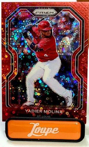 Yadier Molina [Red Donut Circles Prizm] #223