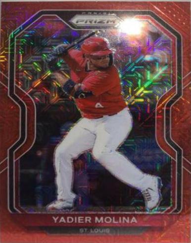 Yadier Molina [Red Mojo Prizm] #223