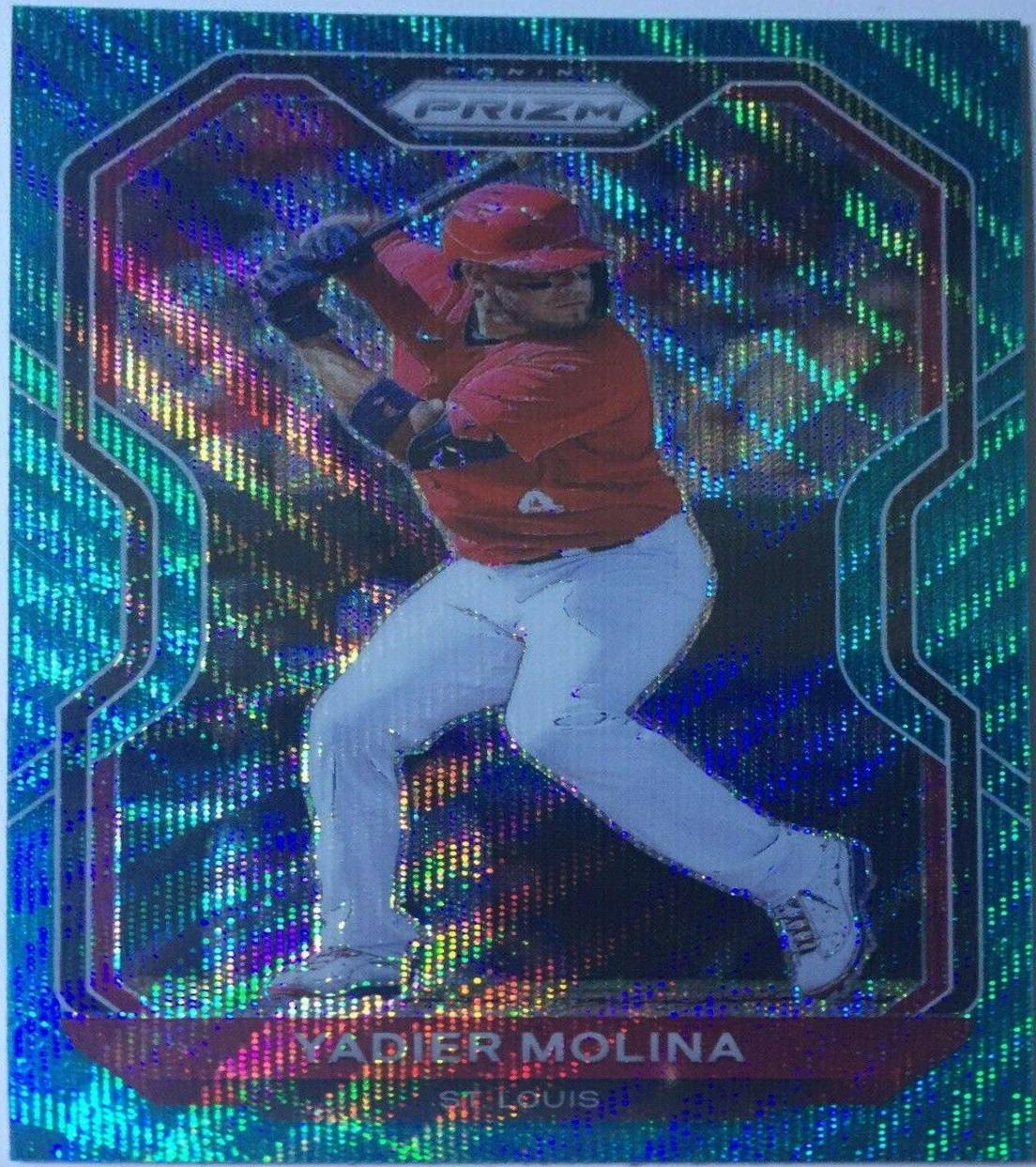 Yadier Molina [Teal Wave Prizm] #223