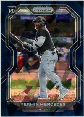 Yermin Mercedes [Navy Blue Cracked Ice Prizm] #98