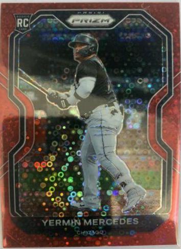 Yermin Mercedes [Red Donut Circles Prizm] #98