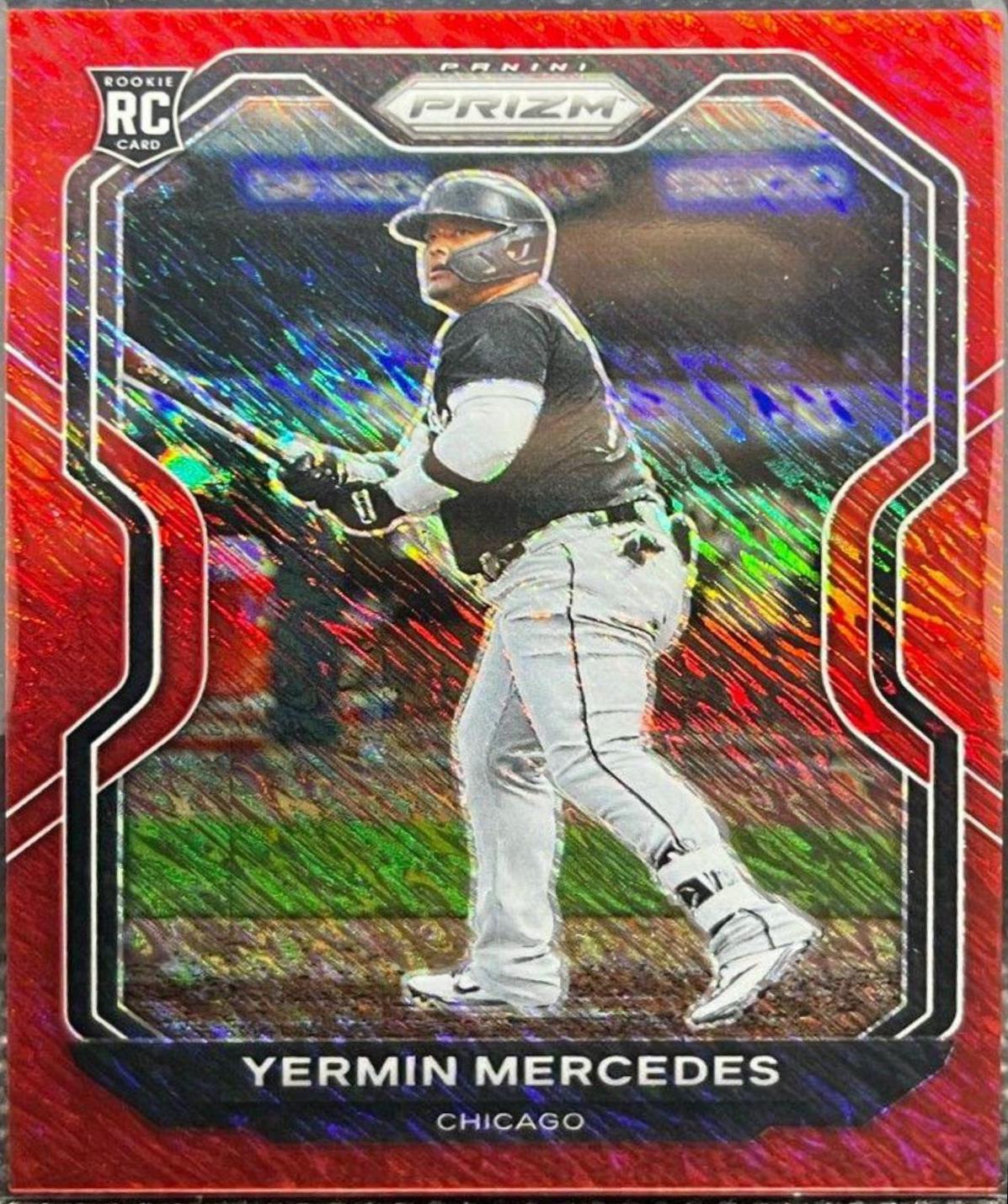 Yermin Mercedes [Red Shimmer Prizm] #98