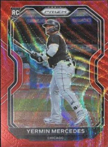 Yermin Mercedes [Red Wave Prizm] #98