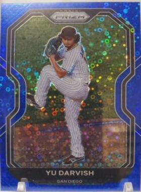 Yu Darvish [Blue Donut Circles Prizm] #142