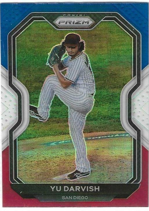 Yu Darvish [Red, White, and Blue Prizm] #142