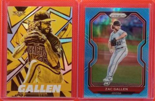 Zac Gallen [Carolina Blue Prizm] #65