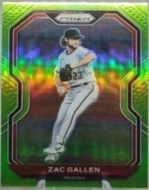 Zac Gallen [Lime Green Prizm] #65