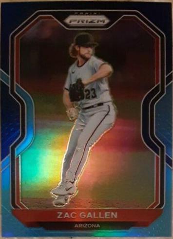 Zac Gallen [Navy Blue Carolina Blue] #65