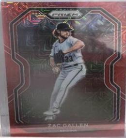 Zac Gallen [Red Mojo Prizm] #65