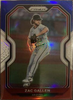 Zac Gallen [Red, White, and Blue Prizm] #65