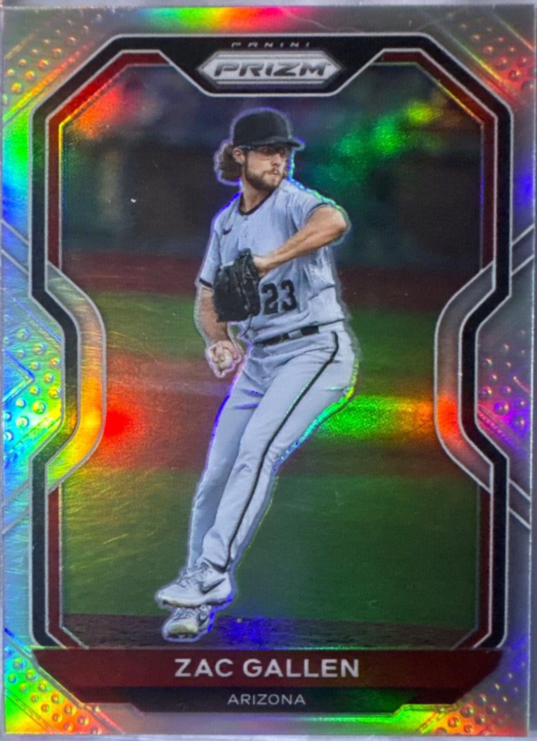 Zac Gallen [Silver Prizm] #65
