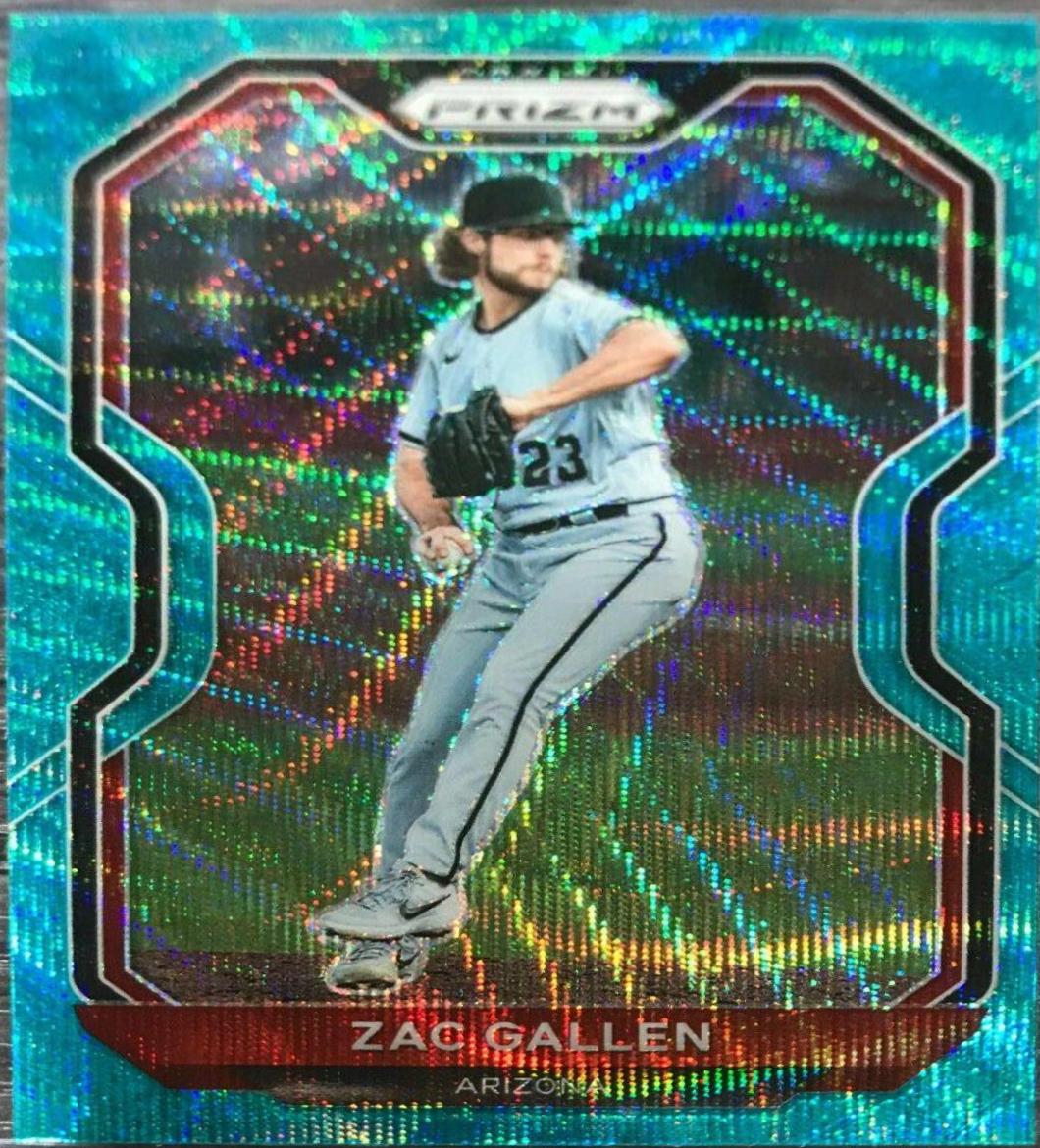 Zac Gallen [Teal Wave Prizm] #65