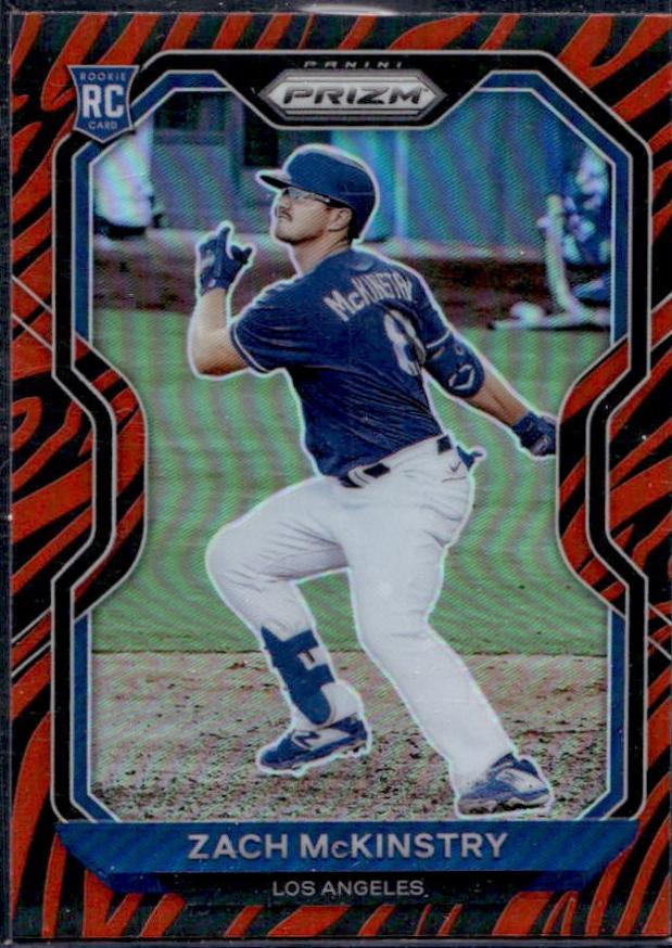 Zach McKinstry [Tiger Stripes Prizm] #92