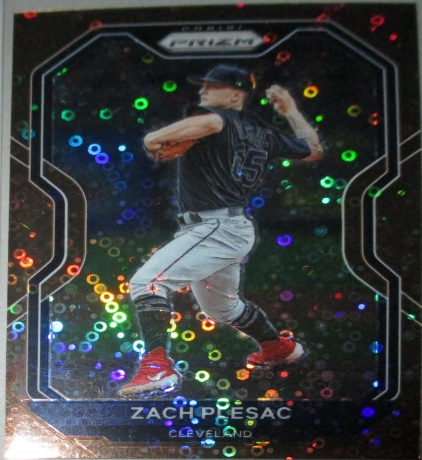 Zach Plesac [Bronze Donut Circles Prizm] #42